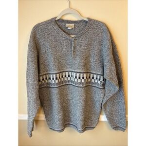 Alpine Ridge Rugged Wear Collection Size L Long Sleeve Sweater MADE In USA!!!!